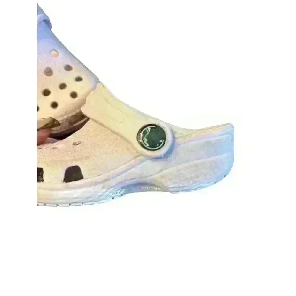 Crocs Toddler Classic Clog Light Pink Size 2/3 Casual Shoes - Picture 4 of 5